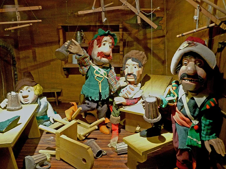 Augsburg Puppenkiste Bill Bo und seine Kumpane