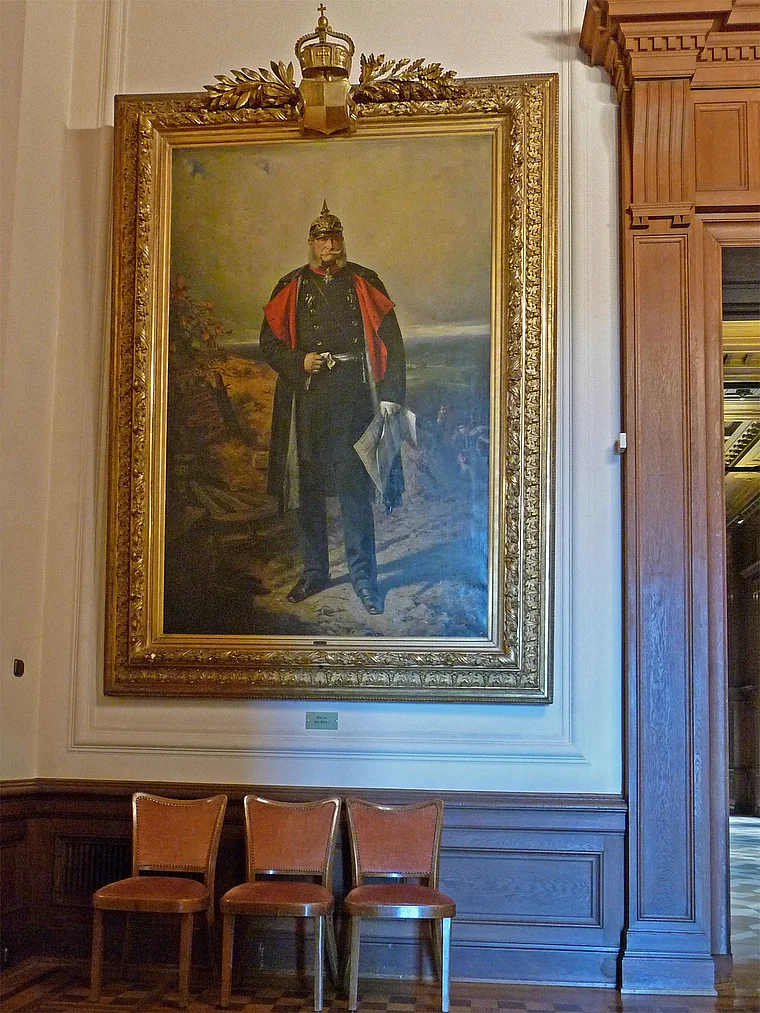Essen Villa Hügel Gemälde Bismarck
