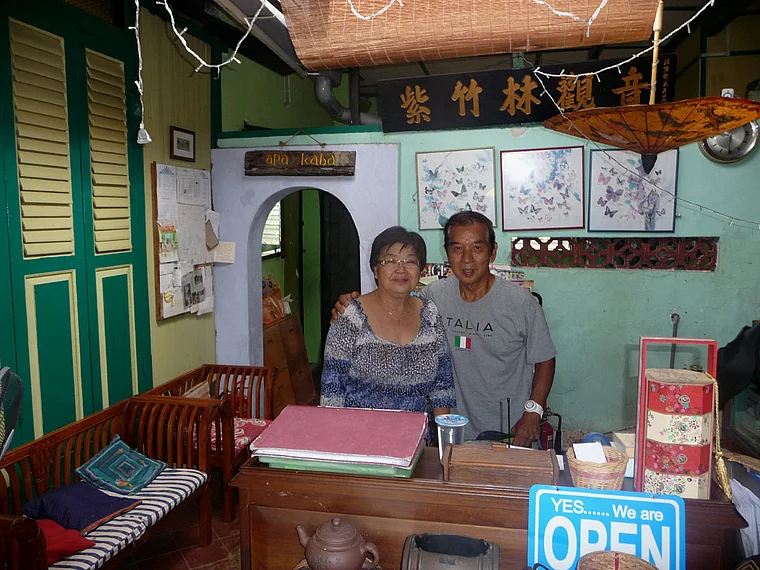 Melaka Apa Kaba Home Stay Corrine Koe und Samuel Koe