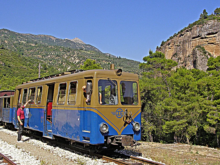 Peloponnes Zahnradbahn