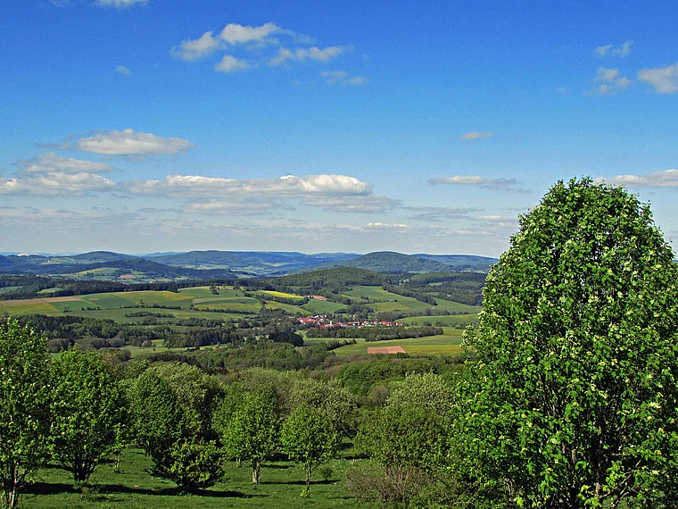Ehrenberg Reulbach von fern