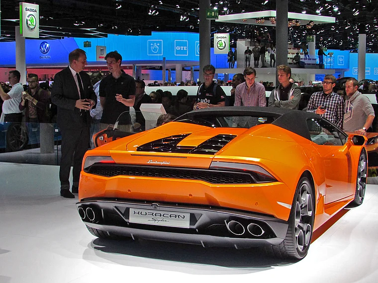 Frankfurt IAA Lamborghini Huracan Spyder
