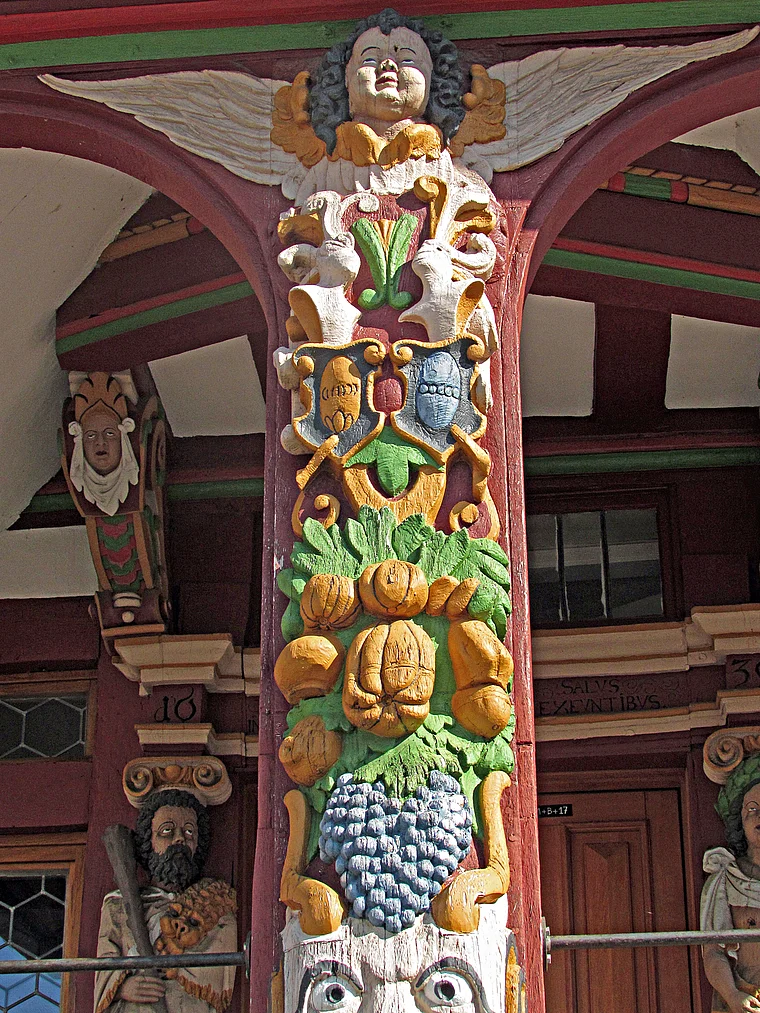 Hadamar Rathaus Schnitzerei