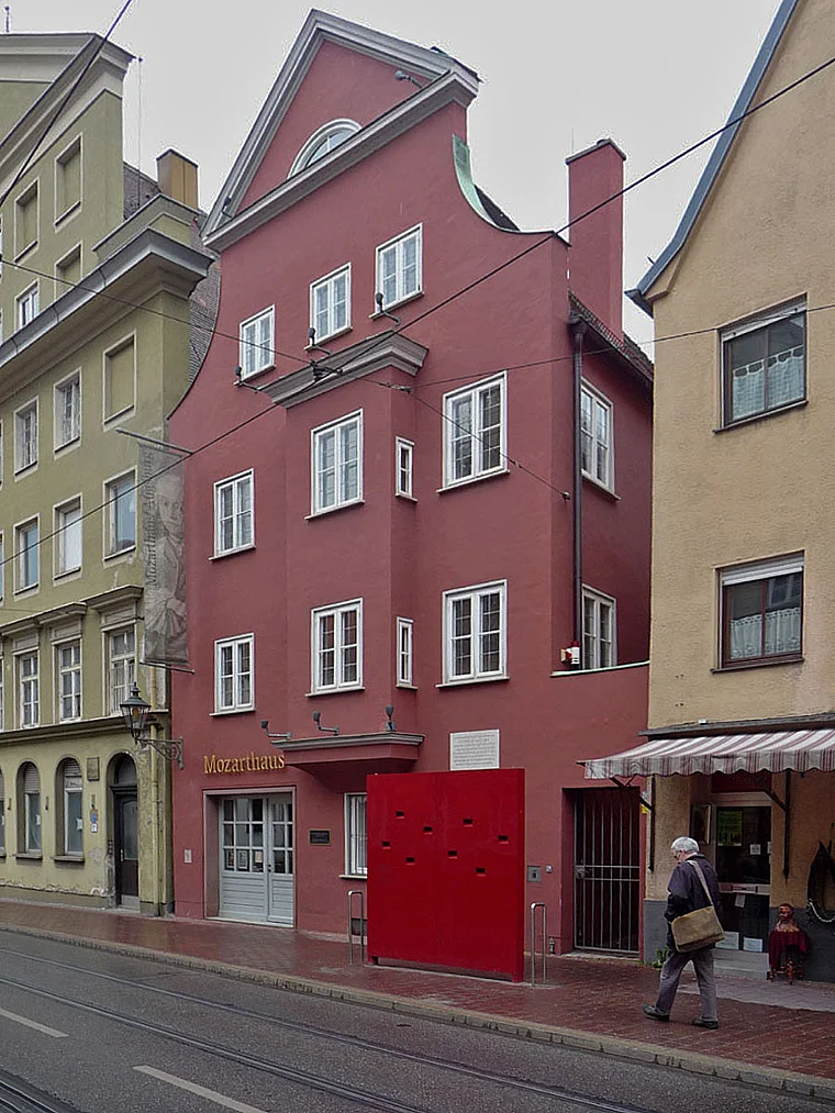 Augsburg Geburtshaus Leopold Mozart außen