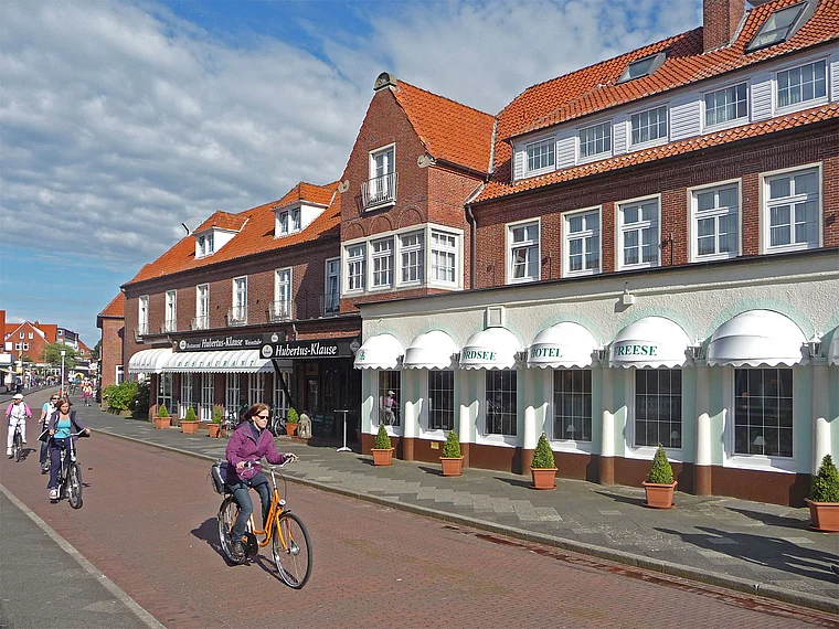Juist Hubertus Klause Radfahrer