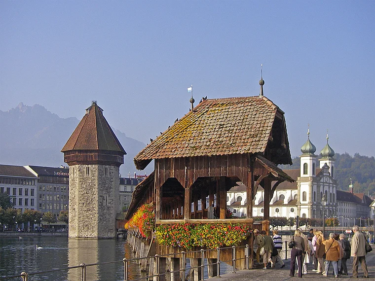 Luzern Stadtführung Kapellbrücke