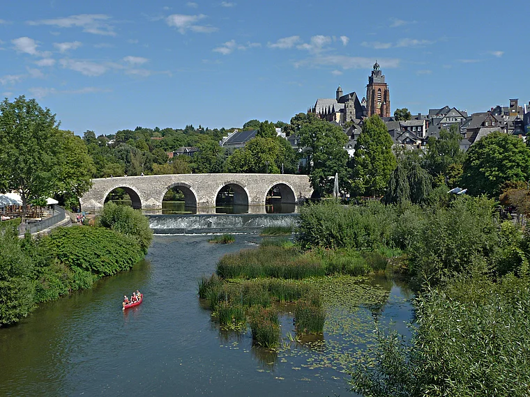 Wetzlar Alte Lahnbrücke und Dom