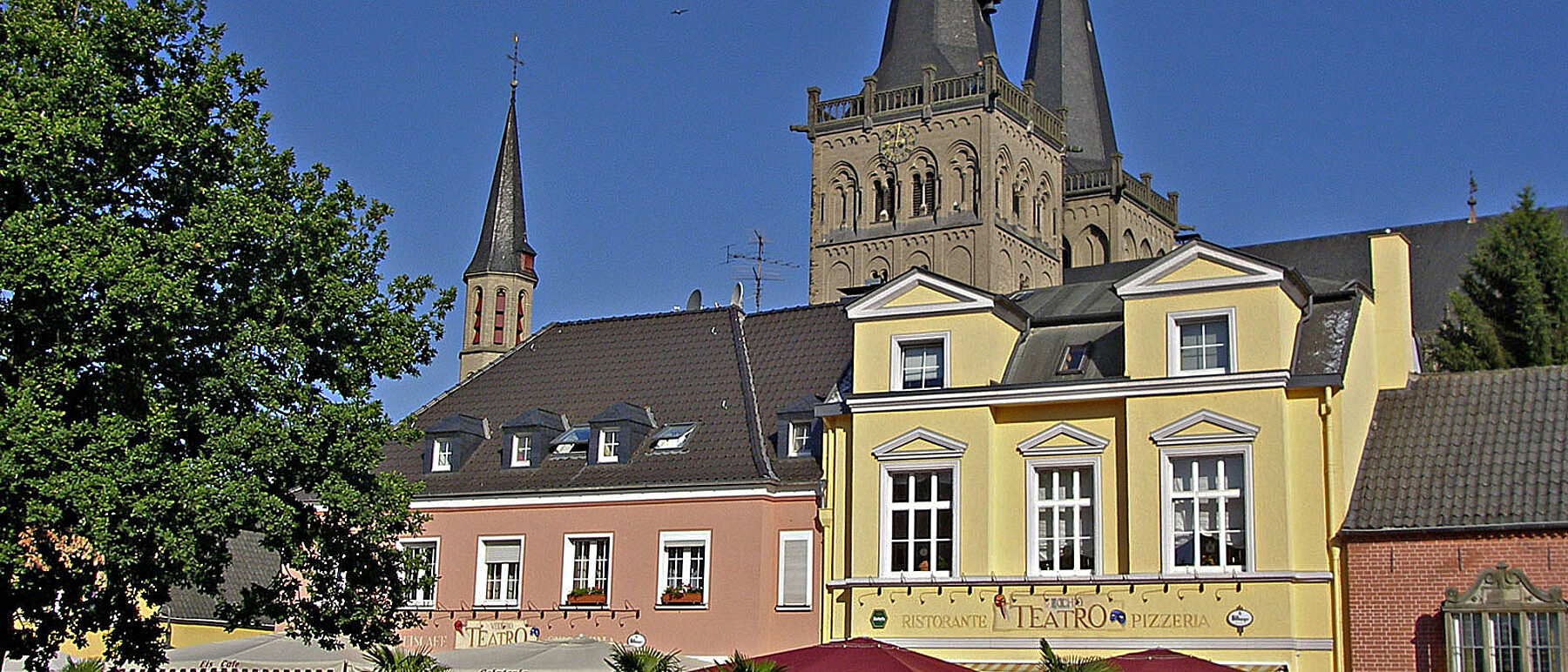Xanten Marktplatz Dom