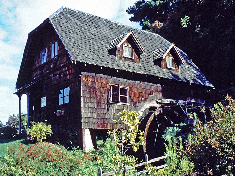 Chile Frutillar Freilichtmuseum Mühle