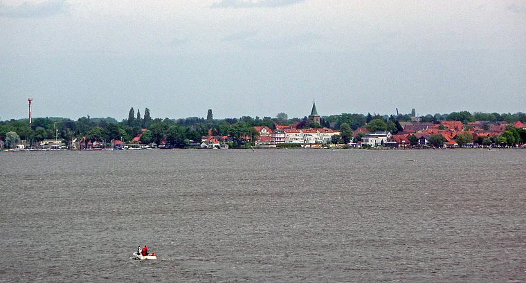 Steinhuder Meer Insel Wilhelmstein Blick auf Steinhude