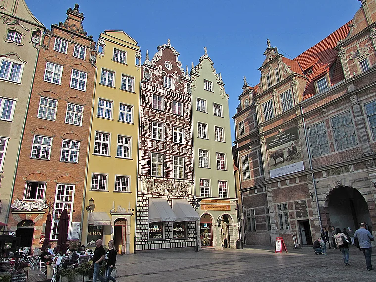Danzig Langer Markt Grünes Tor
