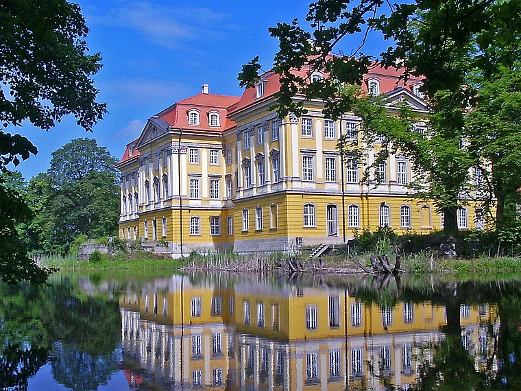 Radmeritz Radomierzyce Wasserschloss außen