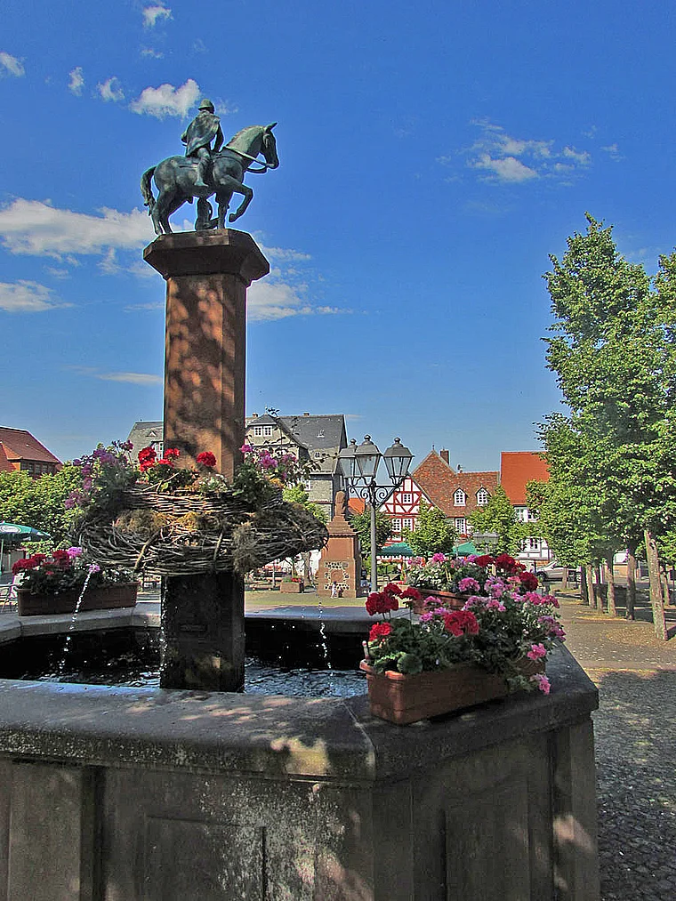 Amöneburg (Marburg) Marktbrunnen