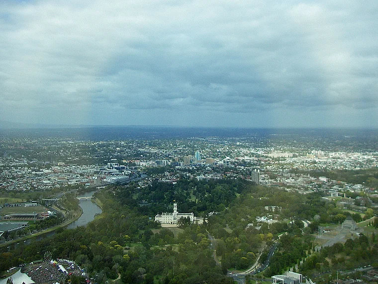 Melbourne Eureka Skydeck Ausblick