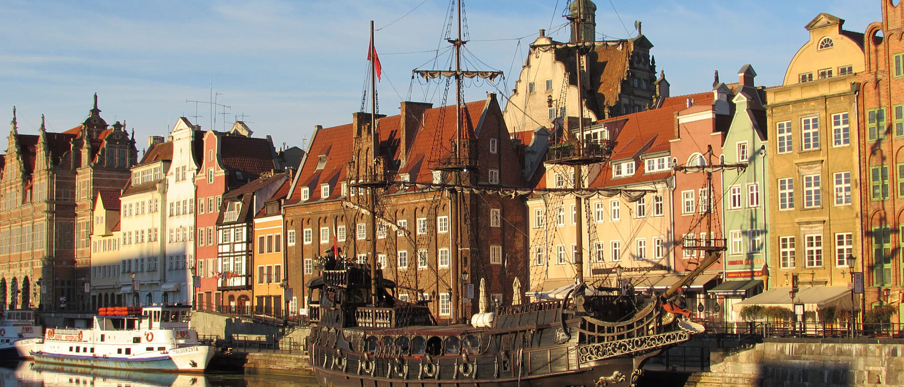 Danzig Mottlau Segelschiff
