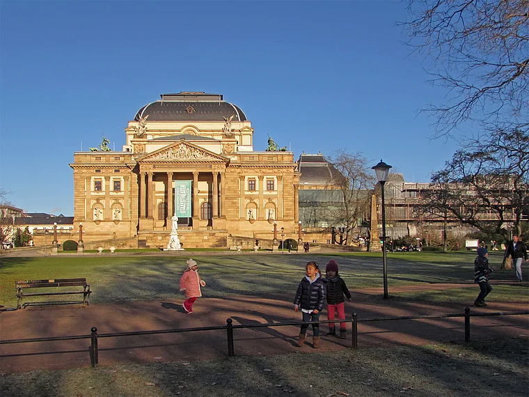 Wiesbaden Staatstheater von Süden