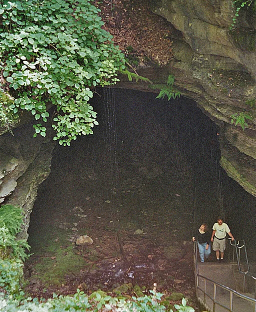 Kentucky Mammoth Cave National Park Ausgang Höhle