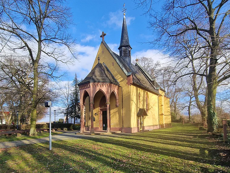 Gernsheim Wallfahrtskirche Maria Einsiedel außen