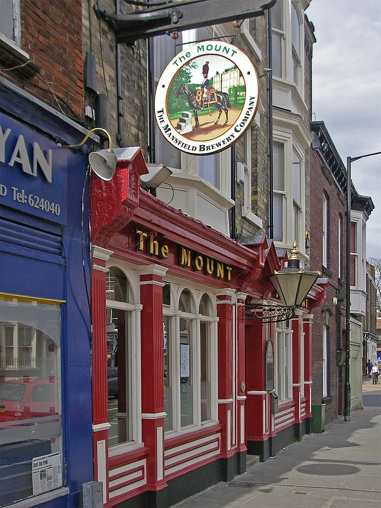 York Pub The Mount außen