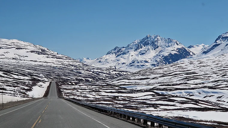 Yukon Haines Road Bergpanorama