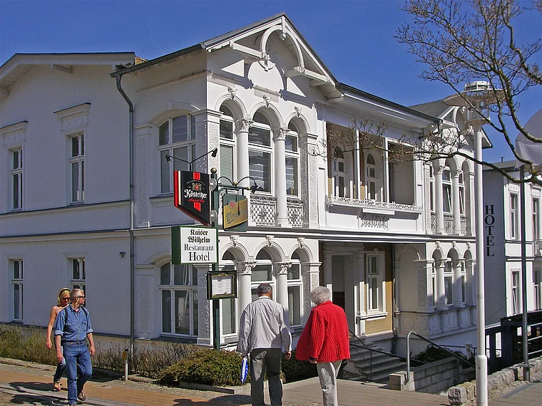 Usedom Bansin Hotel Kaiser Wilhelm außen