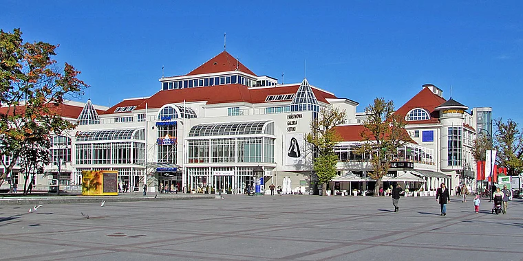 Zoppot Kurhaus außen