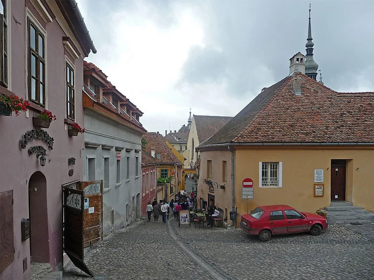 Rumänien Sighisoara Historisches Zentrum