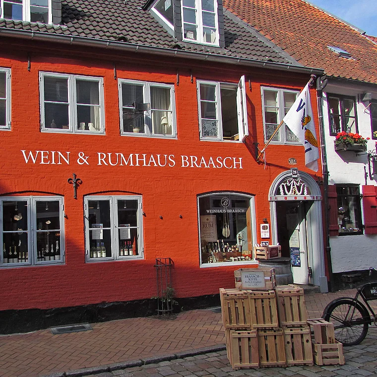 Flensburg Wein- und Rumhaus Braasch außen