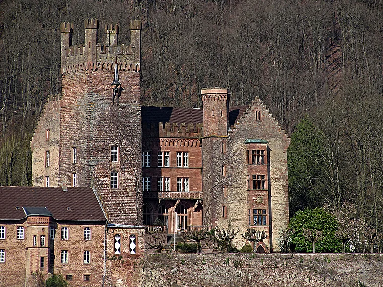 Neckarsteinach Mittelburg