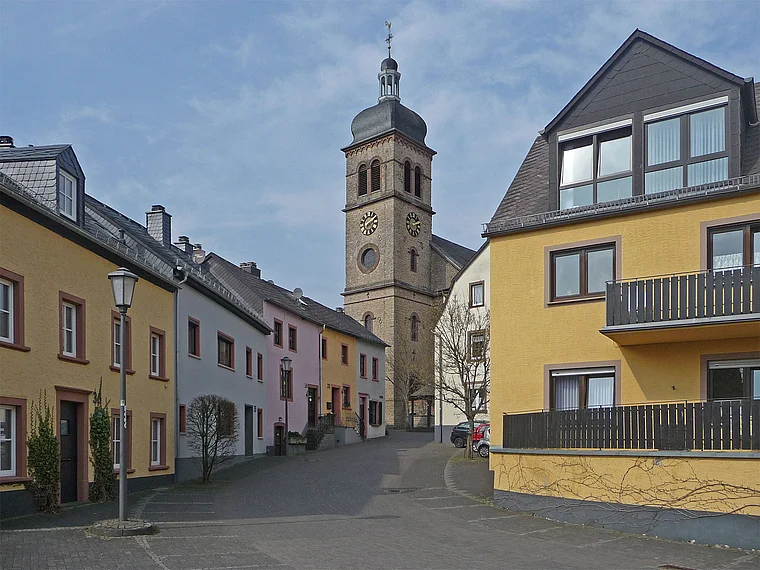 Vulkaneifel Hillesheim Altstadt und Kirche