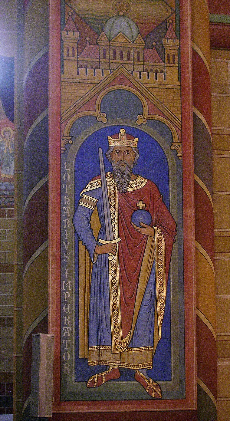 Königslutter Dom Bildnis Lothar III.