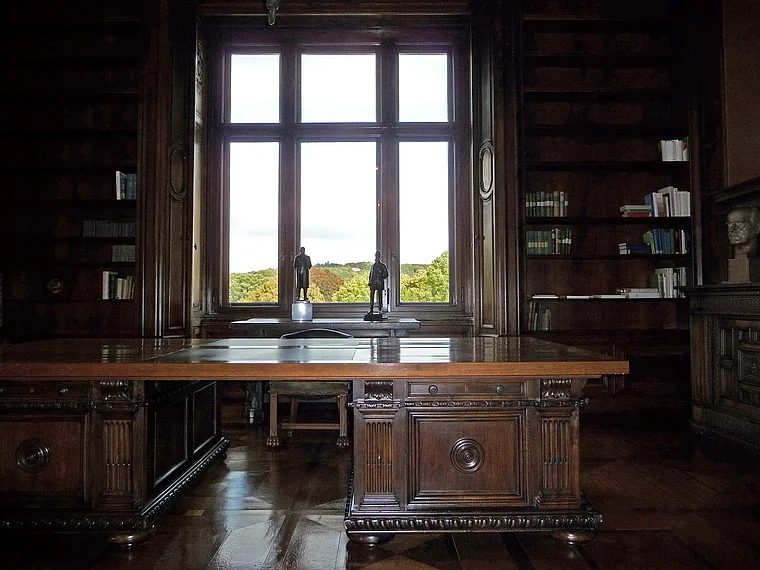Essen Villa Hügel Arbeitszimmer Alfred Krupp