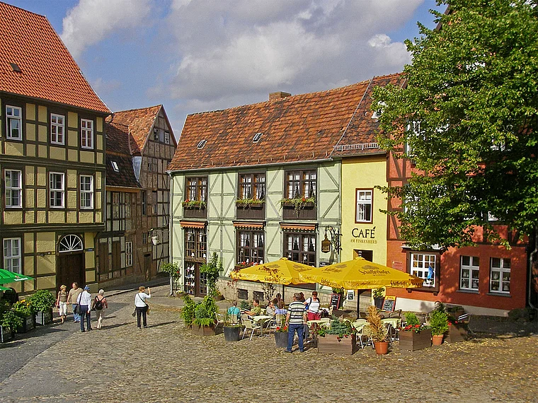 Quedlinburg Altstadt am Schlossberg