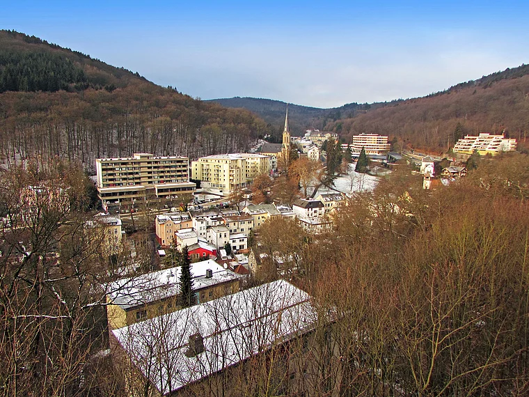 Schlangenbad Totale Winter