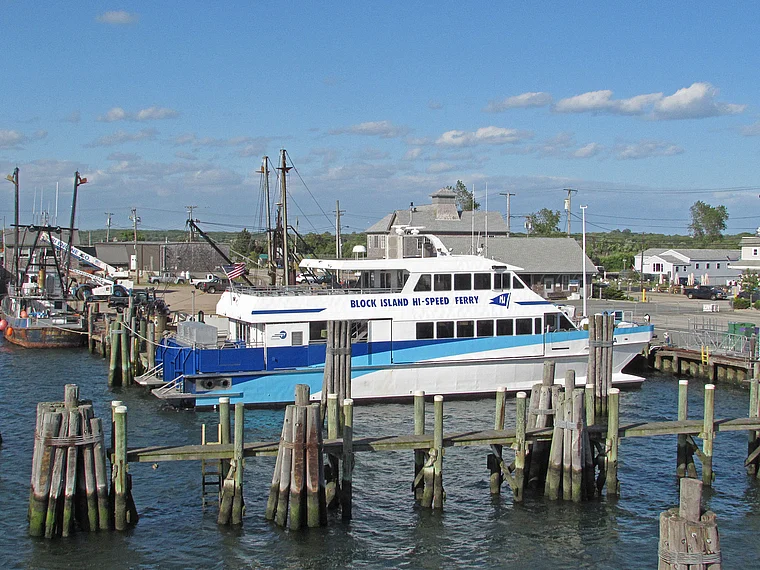 Rhode Island Block Island Hafen