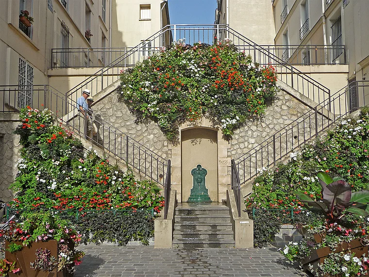 Paris Quartier Latin Treppe