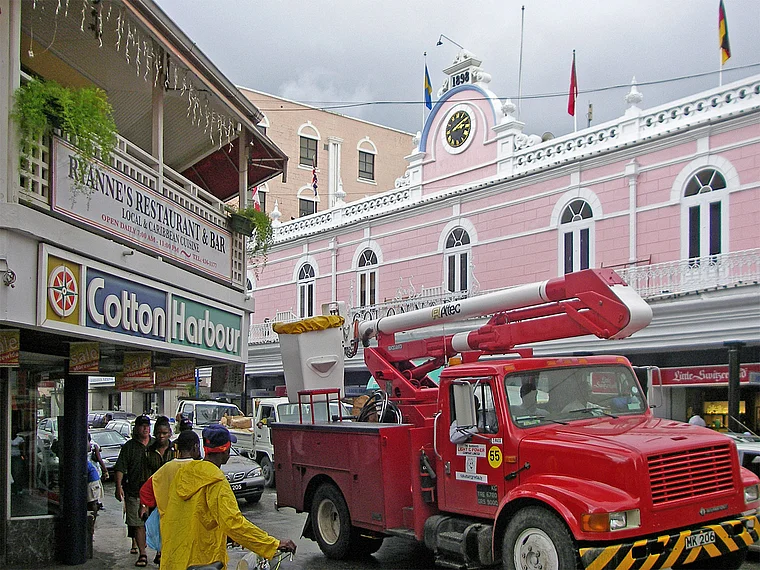 Barbados Bridgetown Rathaus außen