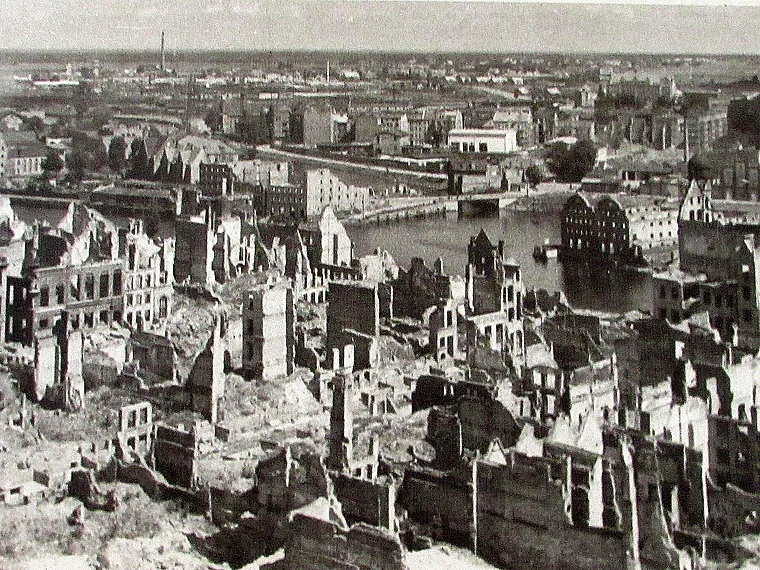 Danzig Foto Kriegsschäden
