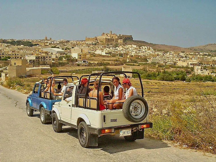 Malta Gozo Victoria von fern