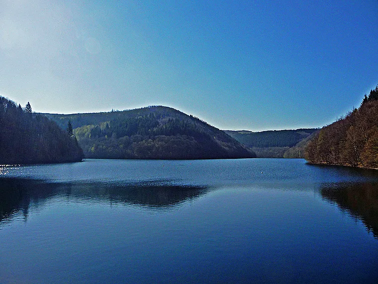 Hunsrück Riveris Talsperre