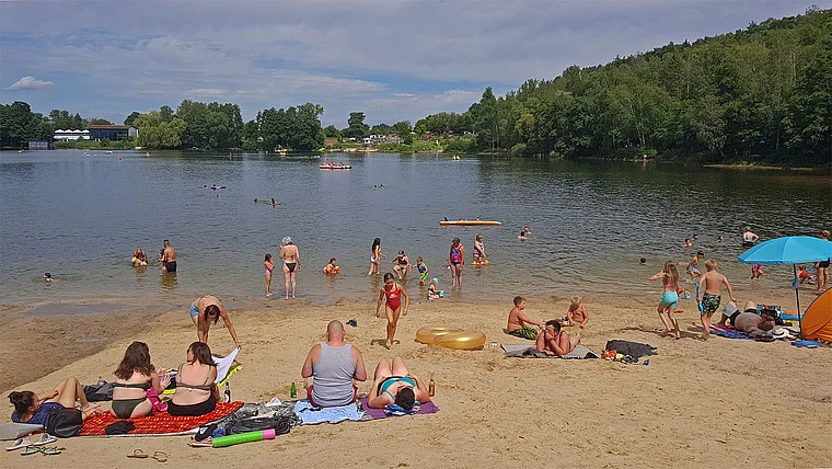 Frielendorf Silbersee Strand