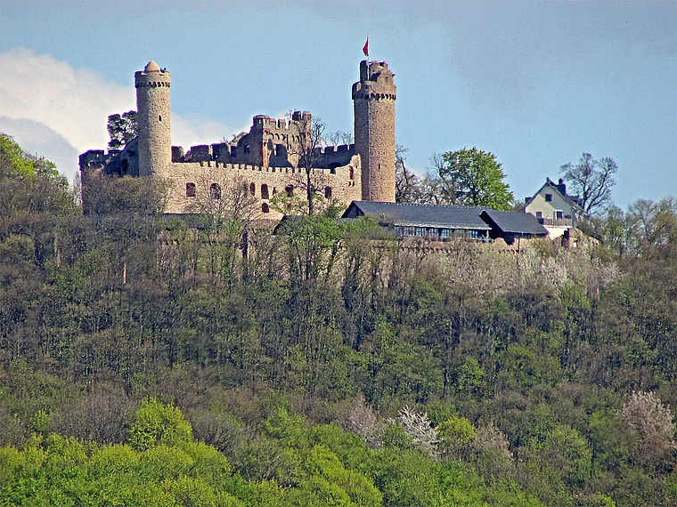 Bensheim Schloss Auerbach Frühling