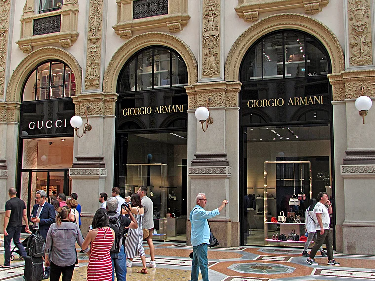 Mailand Galleria Armani