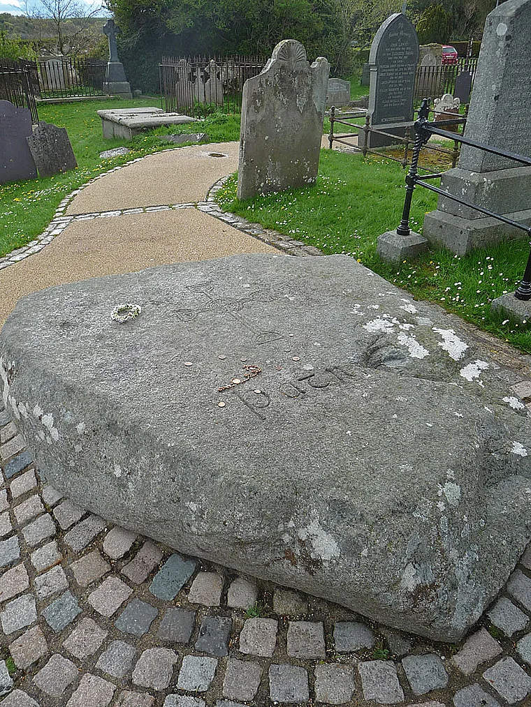 Nordirland Downpatrick Grabmal St. Patrick