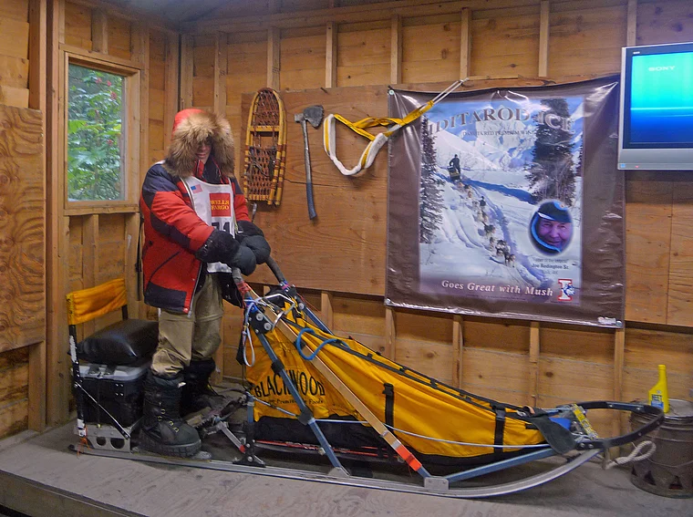 Alaska Seward Iditarod Sled Dog Tours Hundeschlitten