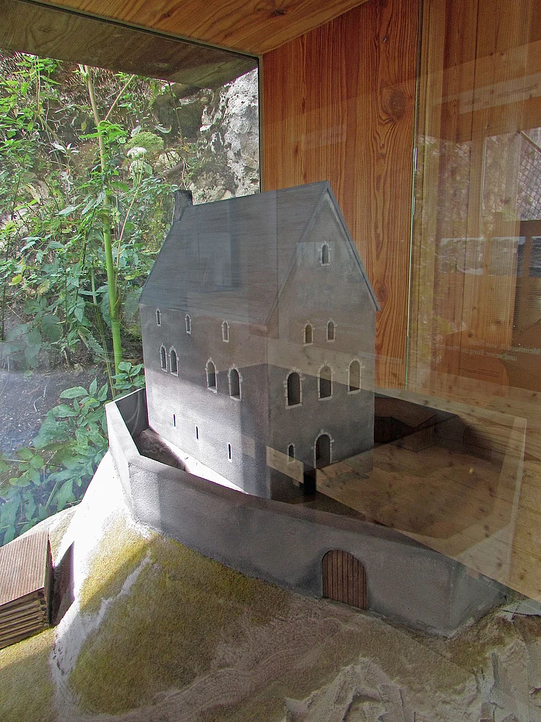 Pfronten Burg Falkenstein Modell