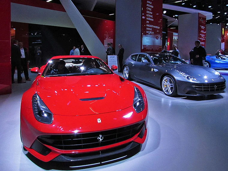 Frankfurt IAA Ferrari F12 Berlinetta
