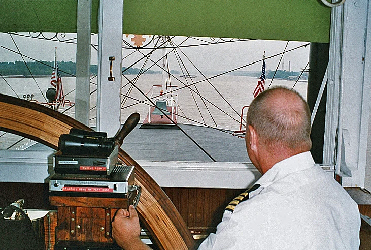 Kentucky Belle of Louisville Kommandobrücke innen