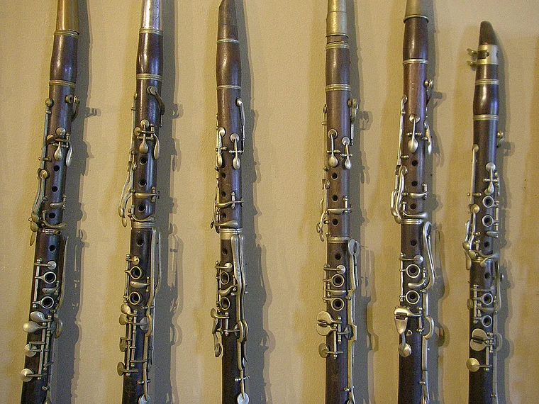 Kusel Musikantenlandmuseum Klarinetten