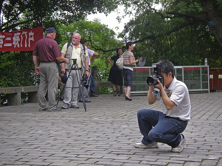 Jangtsekiang Baidi Cheng Fotografen